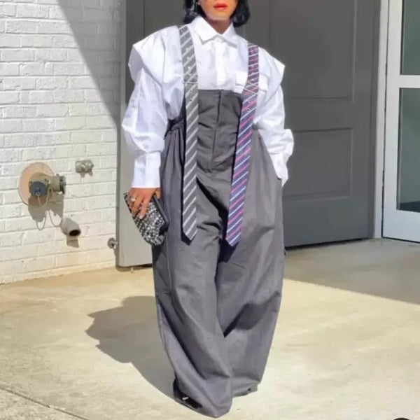 Rikayah Denim Jumpsuit
