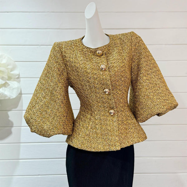 Lulama tweed top