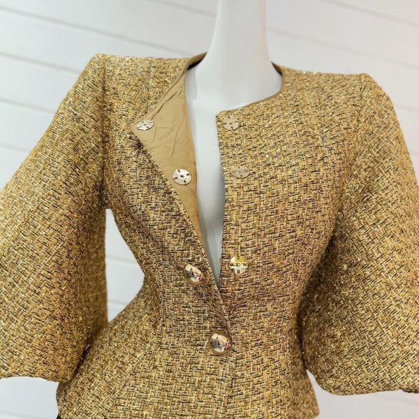 Lulama tweed top