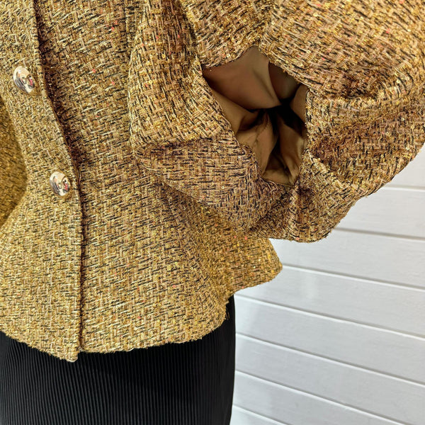 Lulama tweed top