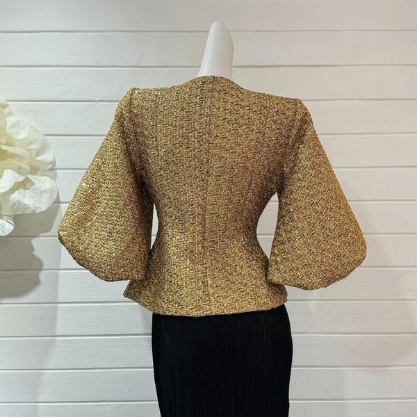 Lulama tweed top