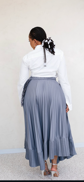 Monsette pleated skirt