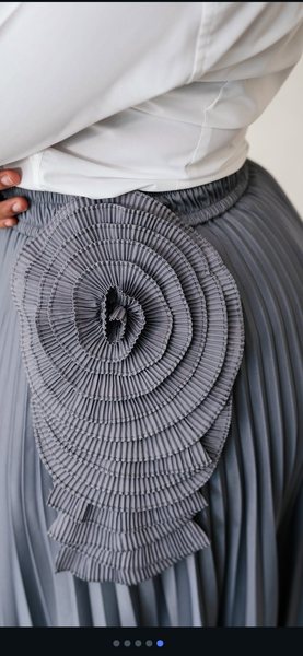 Monsette pleated skirt