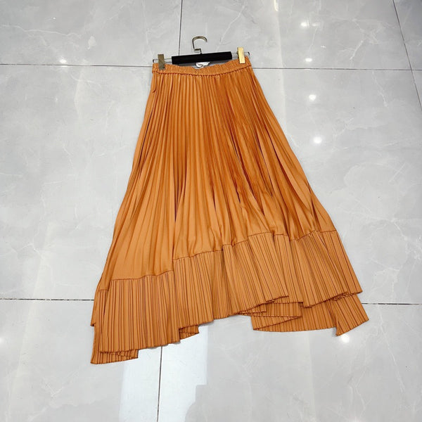 Monsette pleated skirt