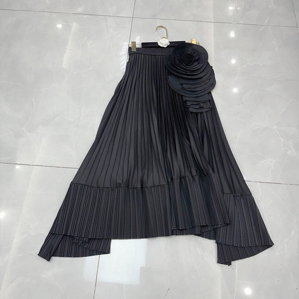 Monsette pleated skirt