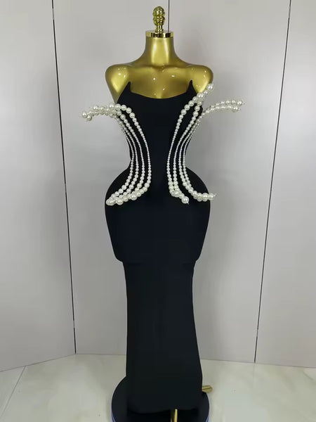 Dulimizwe bandage pearl dress