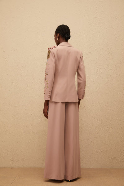 Andiswa Sequin Floral Trouser Set