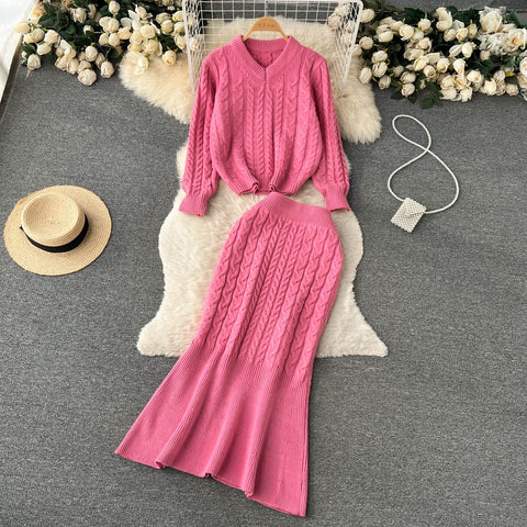 Dawn Mermaid knit set