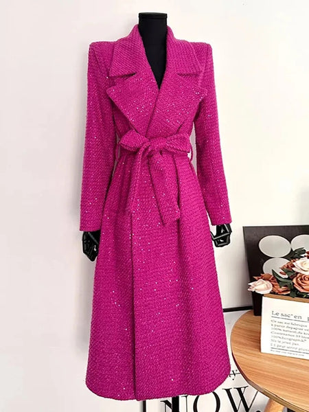 Shaleen tweed coat