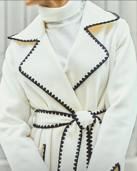 Mudiwa wool blend coat