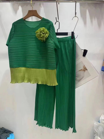Olabisi pleated set