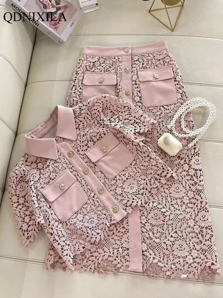 Ifeoma lace 2 pice set