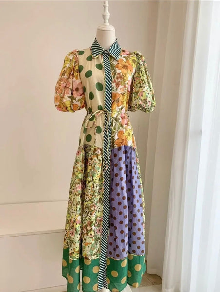 Aridiane Multicolour dress