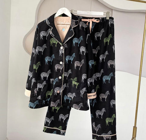 Zebra Ladies Pyjamas