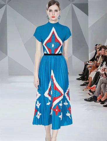 Wataida Multicolour skirt set