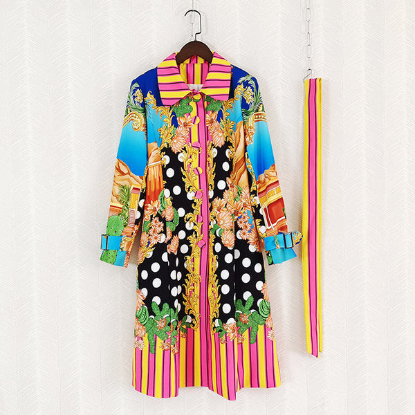 Thabani multicolour jacket dress