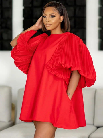 Asanda half lantern dress