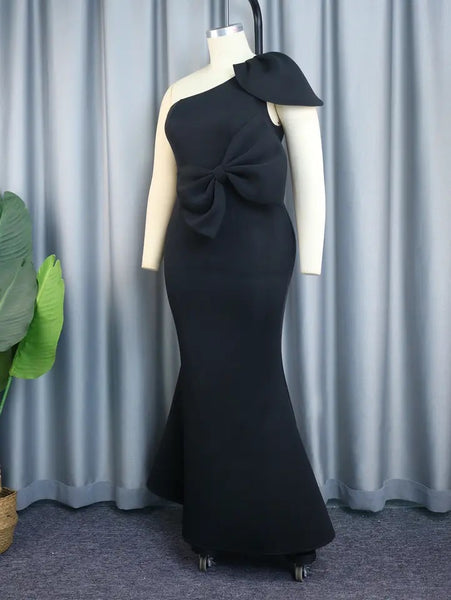 Phindile Black Mermaid Dress