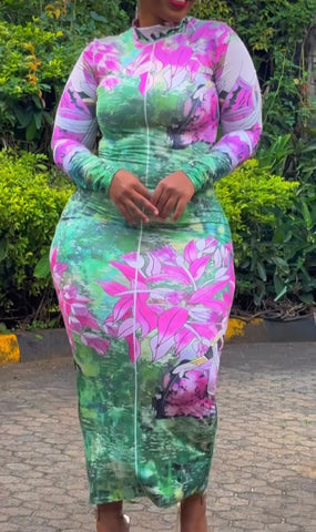 Sheona Floral Printed dress