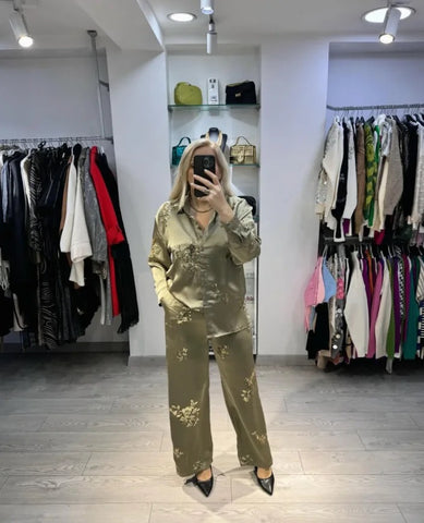 Sakirat Sequined Trouser set