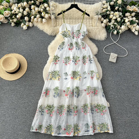 Sushma Spaghetti dress