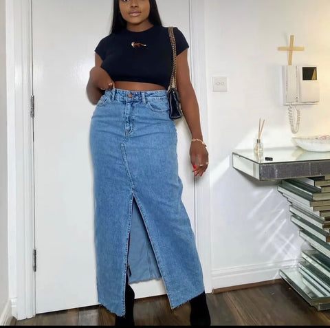 Shandra Denim skirt