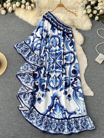 Angelique one shoulder dress q