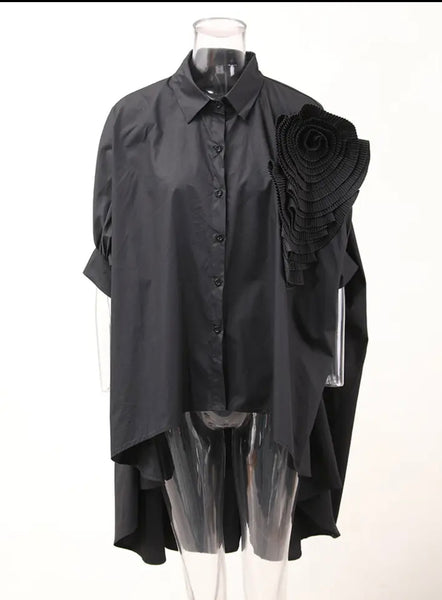 Hania Oversized batwing blouse