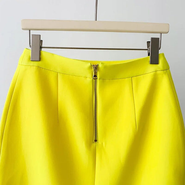 Oluchi tassel mini skirt set