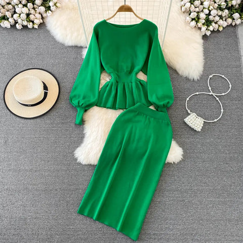 Bentley 2 piece knit set