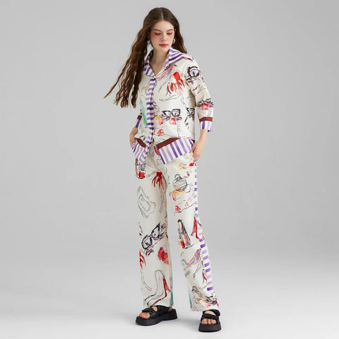 Sherlina 2 piece pant set