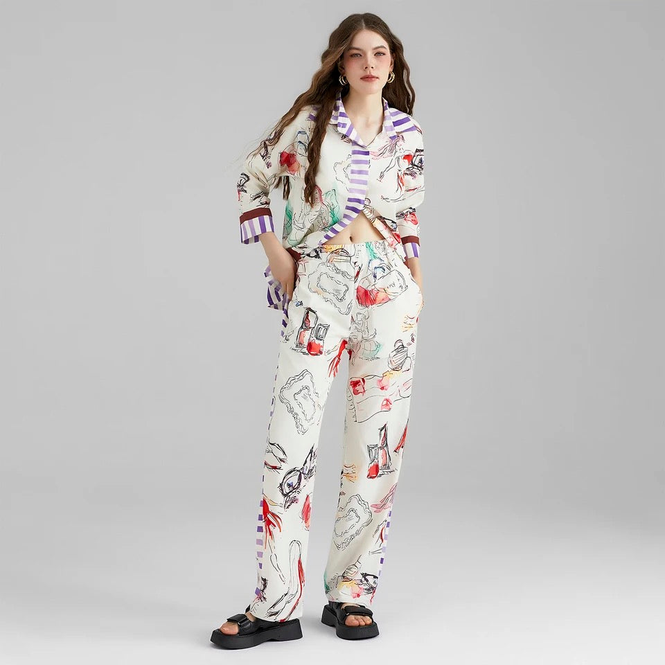 Sherlina 2 piece pant set