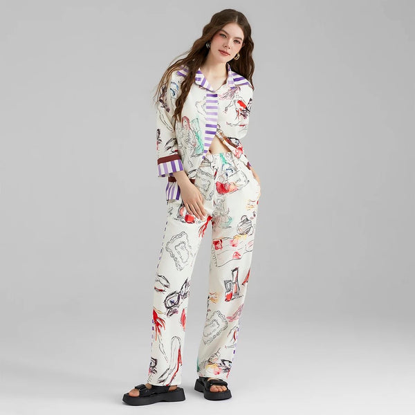 Sherlina 2 piece pant set