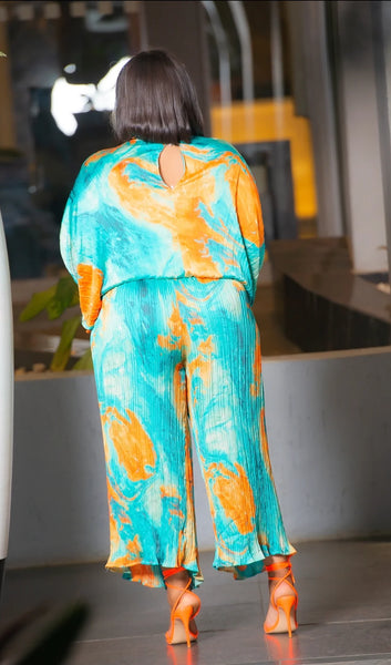 Ifeoluwa colourblock trouser set
