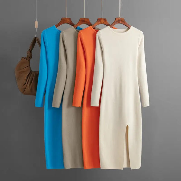 percy knit dress Reformation // Percy knit dress in viola, size XS