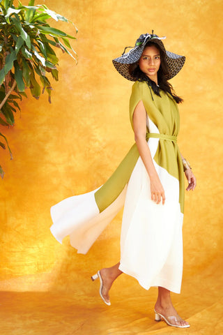 Kasha open side dress