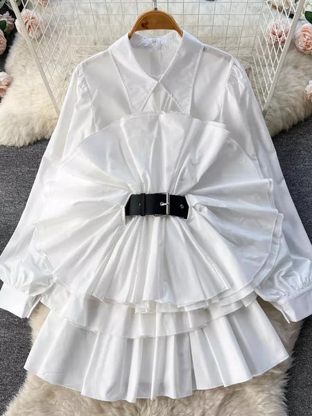 Louise belted dress