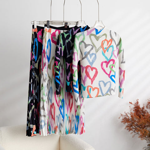 Sinethemba heart print set
