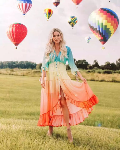 Brandy tropical sunshine dress