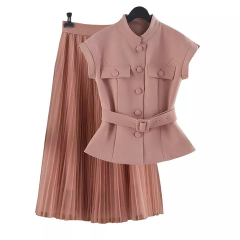 Olivia 2 piece skirt set