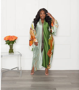 Zarah Satin Duster