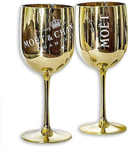 Pair of Moet Champagne Glasses