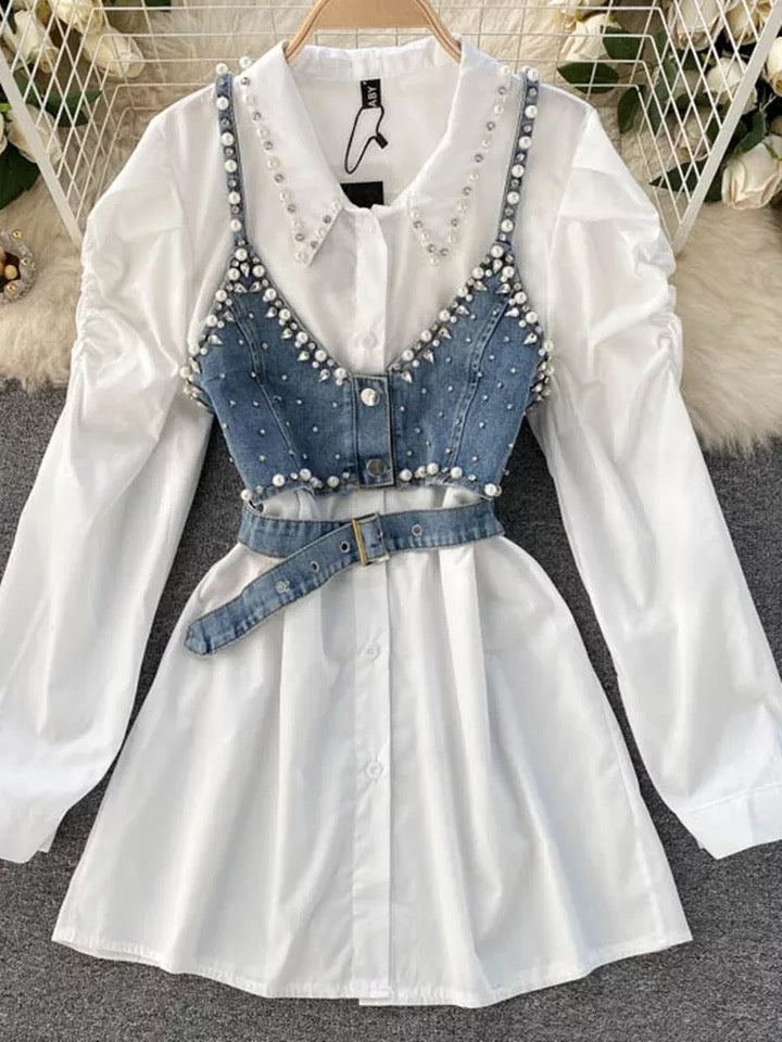 Claire Shirt Set (Preorder)