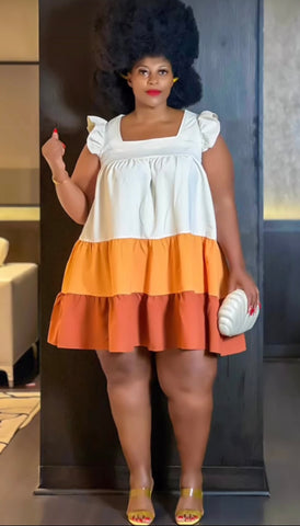 Fia mini plus dress