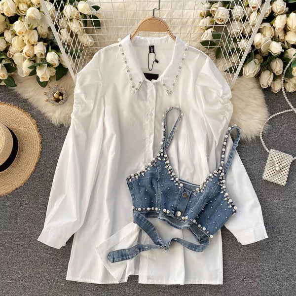 Claire Shirt Set (Preorder)