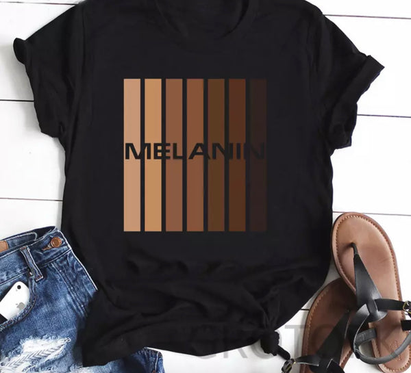 Melanin ladies T-shirt’s