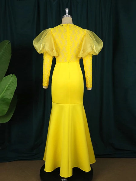 Anaya Lace Patchwork Dress