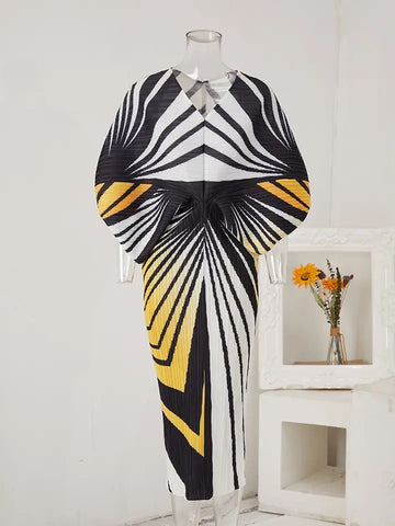 Netsai Zebra print dress