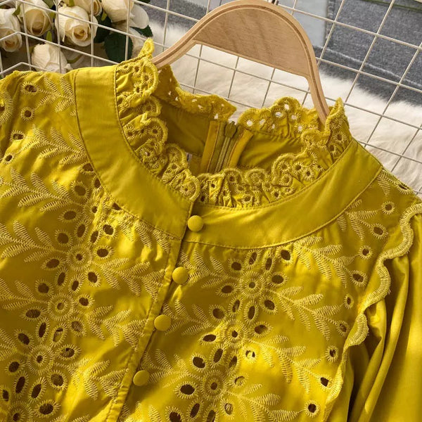 Charlene Embroidery Lace Dress