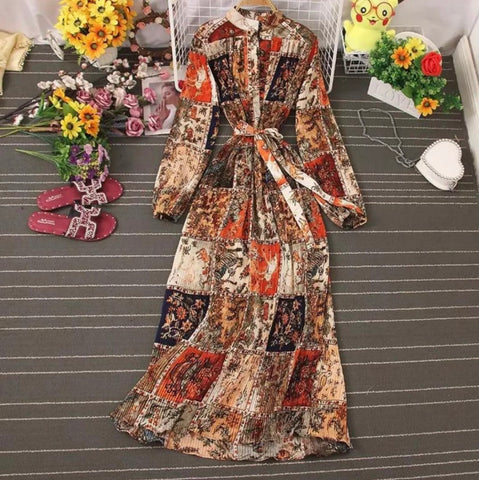 Patrice Multicolour Maxi Dress